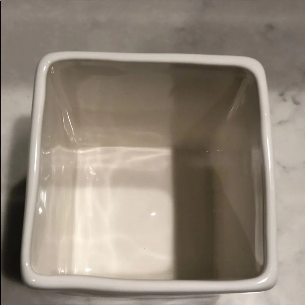 Rae Dunn White 'Create' Pencil Holder
